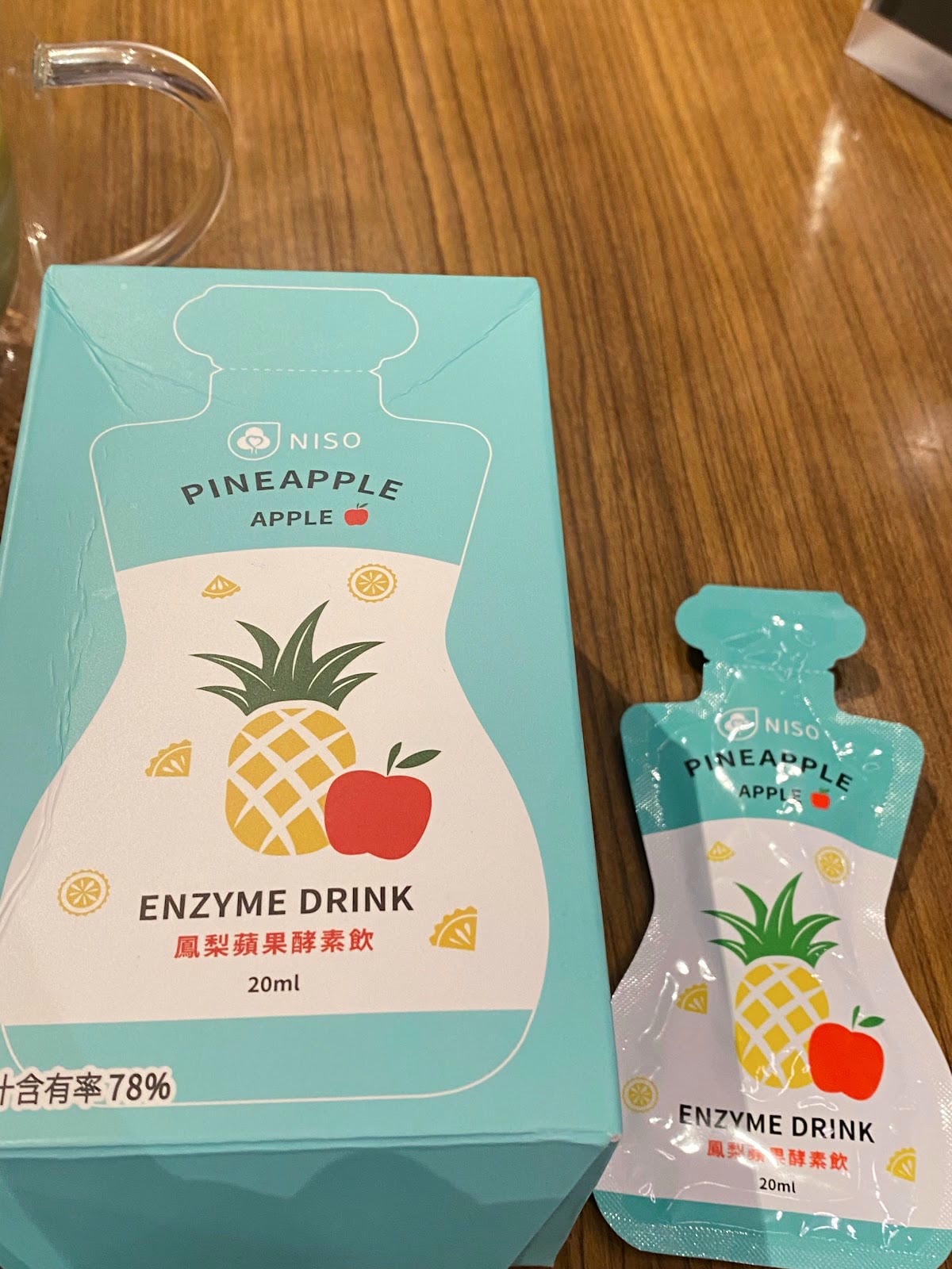 #分享 NISO 鳳梨蘋果酵素飲,味道像蘋果紅茶的超好喝酵素 #分享 NISO 鳳梨蘋果酵素飲,味道像蘋果紅茶的超好喝酵素