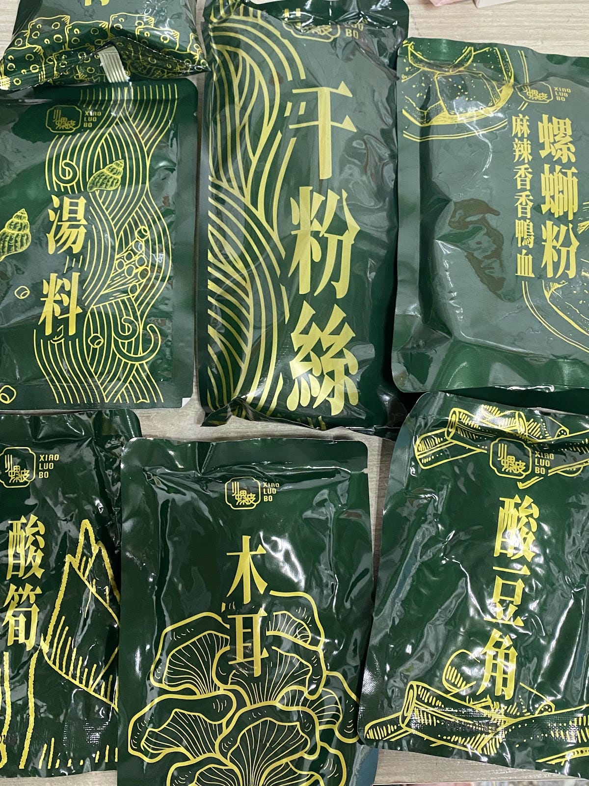 #分享 小螺波料理包組合四種口味一次滿足 #分享 小螺波料理包組合四種口味一次滿足