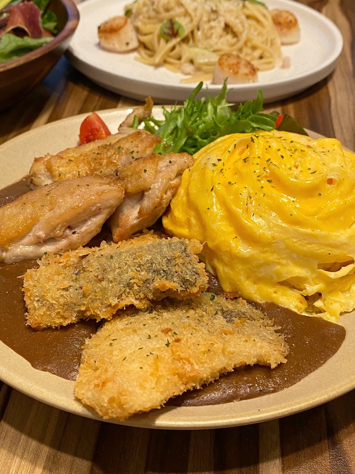 #我來開箱 🌊松菸附近高Cp值洋食套餐feat.鳥作洋食