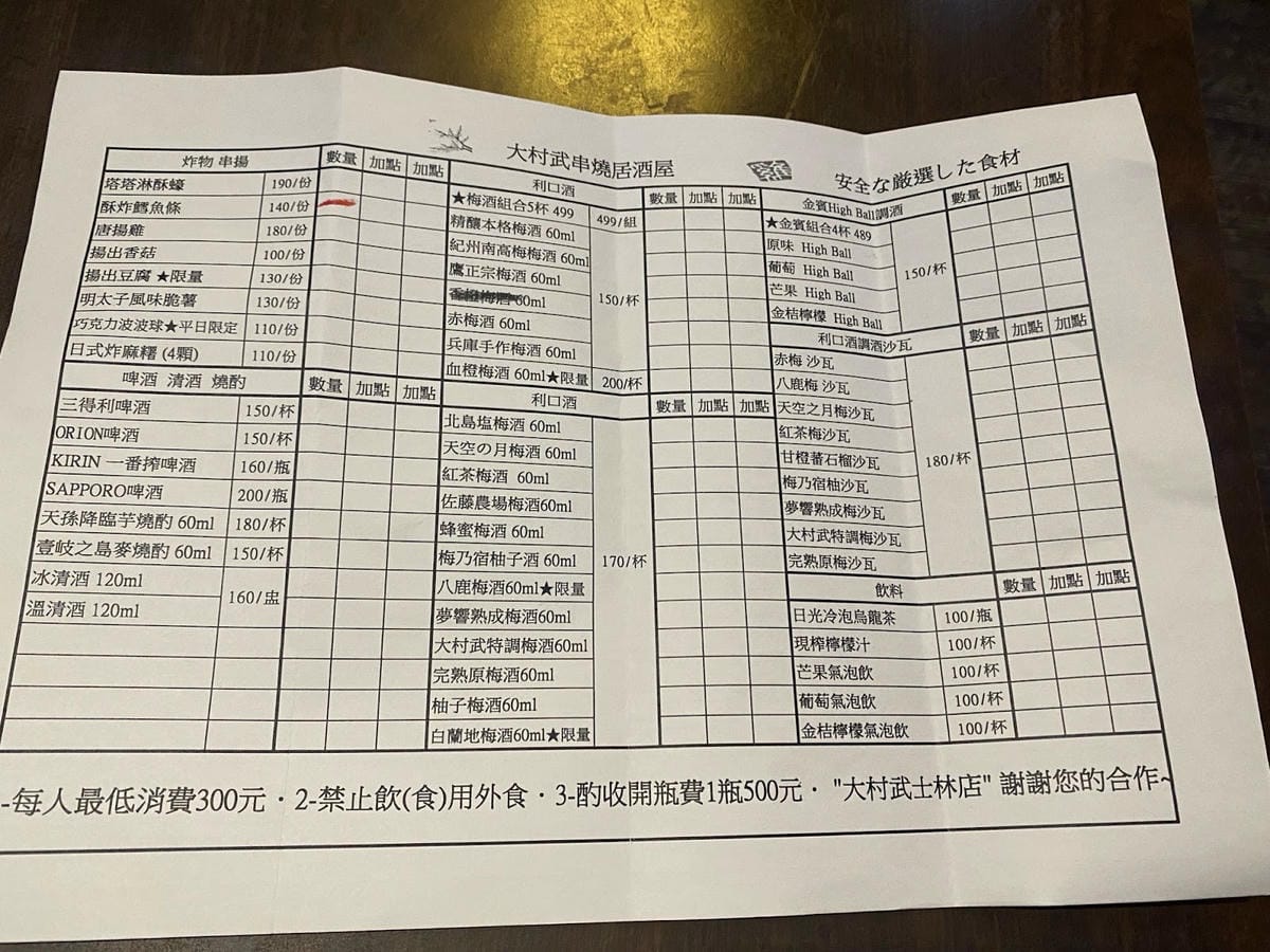 #推薦🏮士林小酌新選擇!大村武串燒居酒屋-士林店 #推薦🏮士林小酌新選擇!大村武串燒居酒屋-士林店