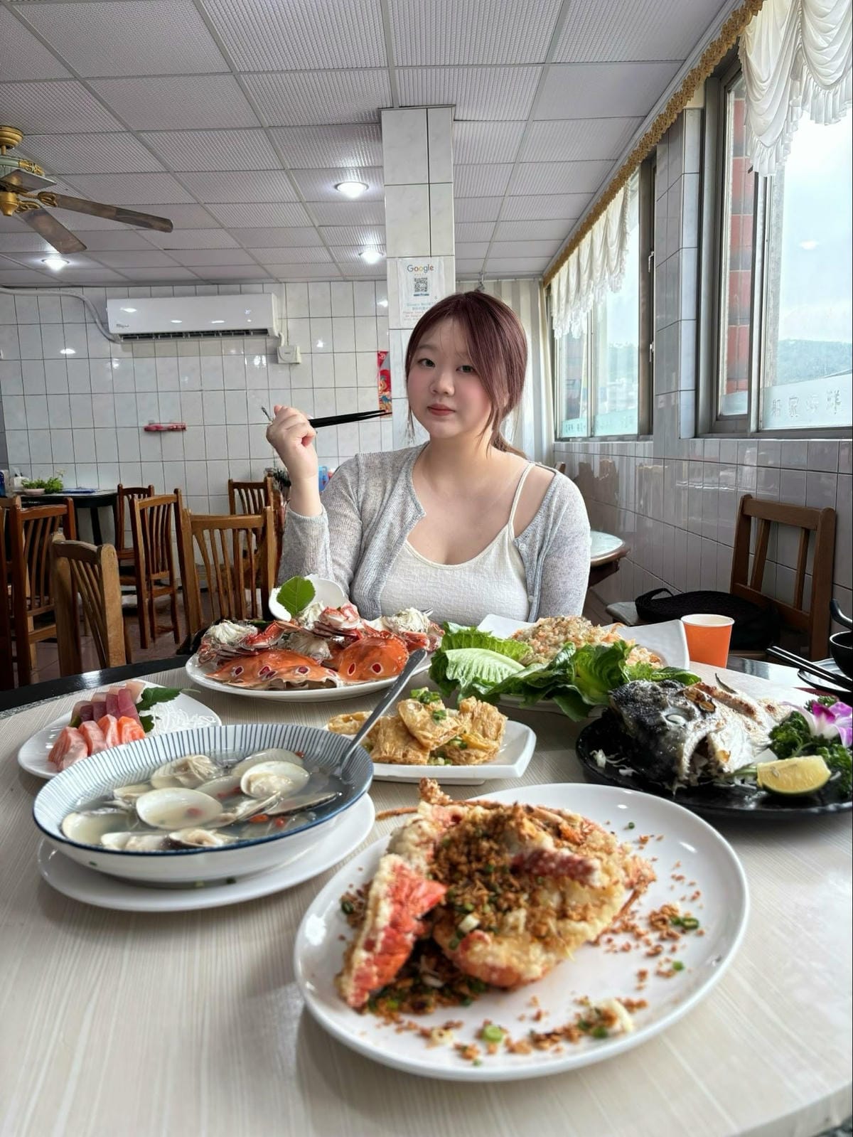#我來開箱🐟 野柳鮮滿樓人均800無菜單現撈海鮮料理內 #我來開箱🐟 野柳鮮滿樓人均800無菜單現撈海鮮料理內