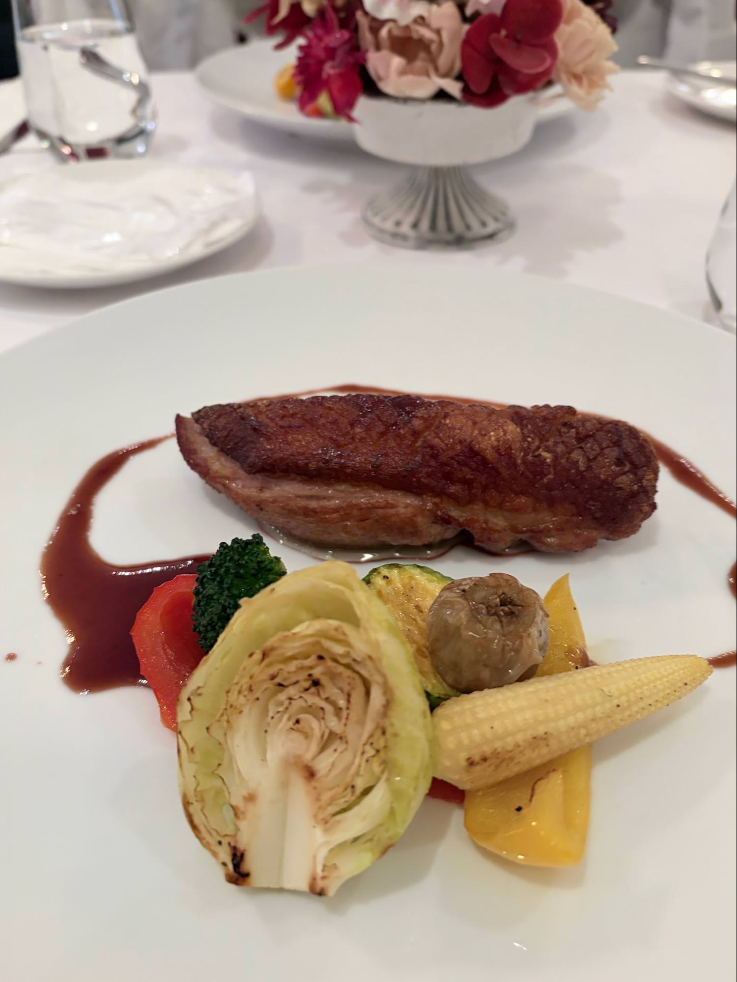 香頌私宅洋樓宜蘭櫻桃鴨胸套餐